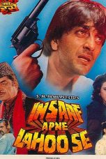 Movie poster: Insaaf Apne Lahoo Se