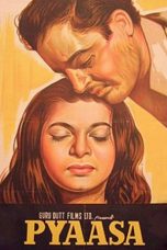 Movie poster: Pyaasa 1957